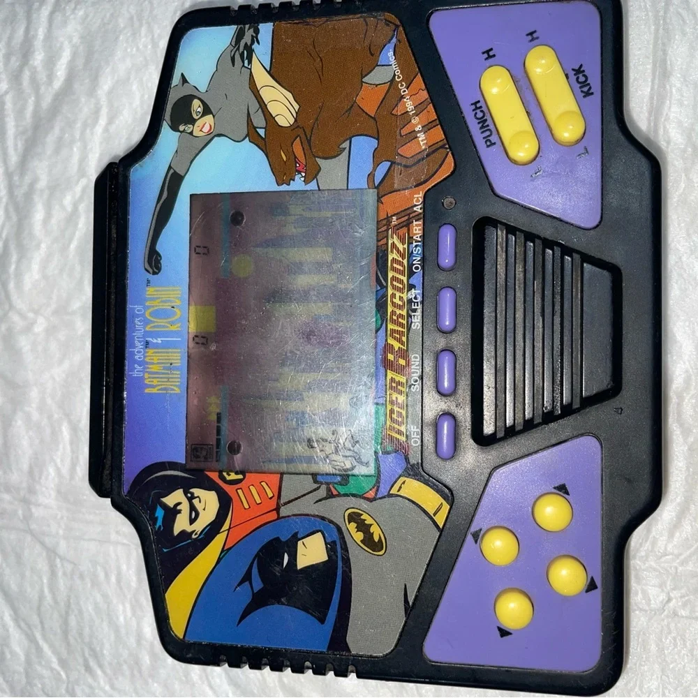 Tiger Electronics Tiger Barcodzz The Adventure Of Batman & Robin - TESTED WORKS